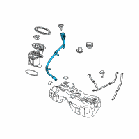 OEM 2022 BMW X3 PLASTIC FILLER PIPE Diagram - 16-11-5-A34-3A1