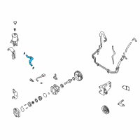 OEM Nissan Xterra Hose Assy-Suction, Power Steering Diagram - 49717-7B400