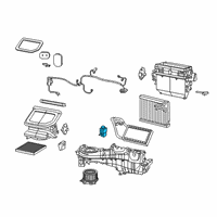 OEM 2021 Jeep Gladiator Valve-A/C Expansion Diagram - 68301876AA