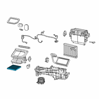 OEM Jeep Wrangler Filter-Cabin Air Diagram - 68301863AA