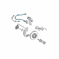 OEM 2005 Ford Expedition Sensor Diagram - 2L1Z-2C204-CA