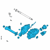 OEM Ford Axle Diagram - KB3Z-3002-A