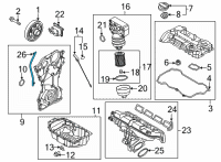 OEM Kia Oil Level Gauge Guide Diagram - 266122S100