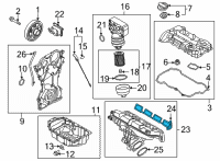 OEM Kia K5 Gasket-Port Diagram - 283132T000