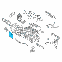 OEM 2021 BMW X3 Micronair Cabin Air Filter Diagram - 64-11-9-382-886