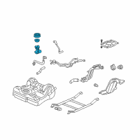 OEM 2005 Honda Civic Module Assembly, Fuel Pump (Yachiyo) Diagram - 17045-S5A-A00