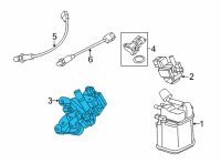 OEM 2022 Chevrolet Trax Purge Valve Diagram - 25203930