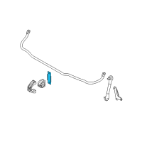 OEM 2008 BMW 535i Bracket Diagram - 31-35-6-765-913