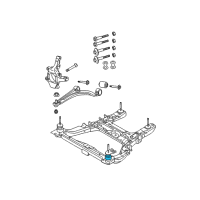 OEM Chrysler Pacifica ISOLATOR-CROSSMEMBER Diagram - 4743433AC