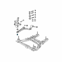 OEM 2005 Chrysler Pacifica Fitting-Ball Joint Diagram - 4880406AA