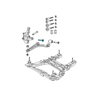 OEM Chrysler Pacifica Bolt Diagram - 6507692AA