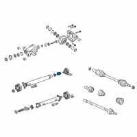 OEM 2015 Chevrolet Caprice Parts Kit, Propeller Shaft(Boot Kit - Slip Joint) Diagram - 92143595