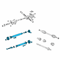 OEM 2016 Chevrolet Caprice Drive Shaft Assembly Diagram - 92261521