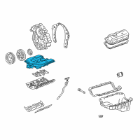 OEM Pontiac Firebird Manifold Asm-Upper Intake Diagram - 10118668