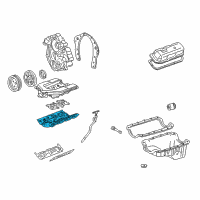 OEM 1994 Chevrolet Camaro Manifold-Lower Intake Diagram - 10137051