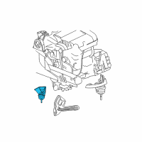 OEM 2007 Chrysler Pacifica ISOLATOR-Engine Mount Diagram - 4809959AH