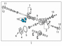 OEM GMC Actuator Diagram - 84651328
