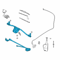 OEM 2002 Pontiac Grand Am Transmission Asm, Windshield Wiper Diagram - 12363332