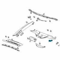 OEM 2018 Chevrolet Corvette Lamp Diagram - 84601736