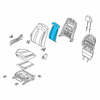OEM 2013 Kia Optima Heater-Front Seat Back Diagram - 883952T010