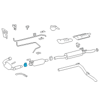 OEM 2007 Dodge Sprinter 3500 Clamp Diagram - 68012004AA