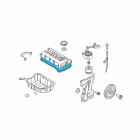 OEM Hyundai Sonata Gasket-Rocker Cover Diagram - 22441-2G600