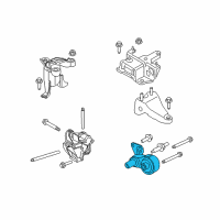 OEM 2017 Ford Fiesta Torque Arm Diagram - 8V5Z-6068-A