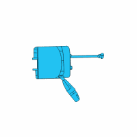 OEM Chrysler Module-Steering Column Diagram - 1JH91DX9AO