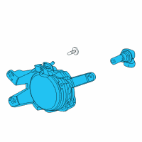 OEM Chevrolet Cruze Fog Lamp Assembly Diagram - 95169824