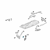 OEM 2005 Pontiac Aztek Cylinder Kit, End Gate Lock (Uncoded) Diagram - 88894729