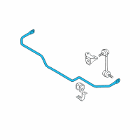 OEM 2005 Nissan Murano Stabilizer-Rear Diagram - 56230-CA000