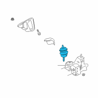 OEM Pontiac Mount Diagram - 92276824