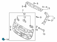 OEM Hyundai Santa Fe Sw Assembly-Power Tail Gate Diagram - 81880-S1100-NNB