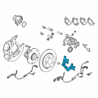 OEM 2020 Honda Civic Anchor Diagram - 43220-TGH-A01