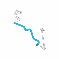 OEM 2002 Toyota Avalon Stabilizer Bar Diagram - 48811-33080