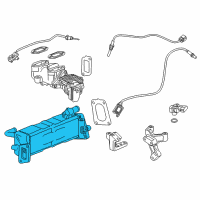 OEM 2016 GMC Savana 2500 Cooler Diagram - 12656036