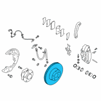 OEM 2019 Toyota 86 Rotor Diagram - SU003-06805