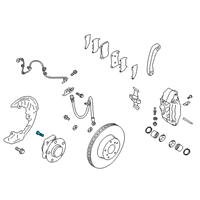 OEM 2015 Scion FR-S Wheel Stud Diagram - SU003-00781