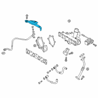 OEM 2014 Kia Optima Protector-Heat Diagram - 285252G410