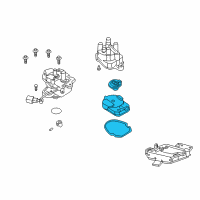 OEM Nissan Frontier Distributor Rotor Diagram - 22157-4B000