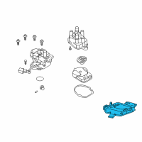 OEM 2002 Nissan Frontier Engine Control Module Diagram - 23710-3S602