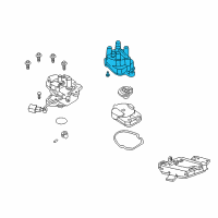 OEM Nissan Pickup Cap Assy-Distributor Diagram - 22162-3S505