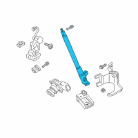 OEM 2013 Ford Flex Actuator Diagram - DA8Z-14B351-A