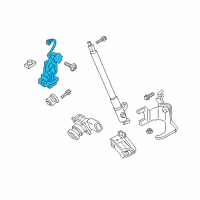 OEM 2016 Ford Flex Lock Diagram - EU5Z-7843150-A