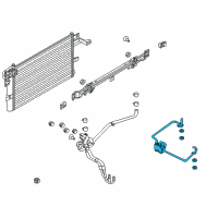 OEM 2013 Ford Police Interceptor Utility Inlet Tube Diagram - DB5Z-7R081-S