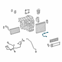 OEM Toyota Camry In-Car Sensor Diagram - 88620-0E050