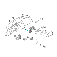 OEM Nissan Maxima Socket & Bulb Assy Diagram - 24860-40F01