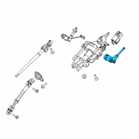 OEM Lincoln Actuator Diagram - FL3Z-3F840-E