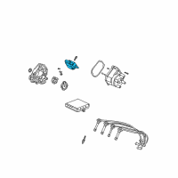 OEM 1996 Honda Accord Coil, Ignition Diagram - 30500-PAA-A01