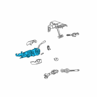 OEM 2005 Dodge Ram 1500 Column-Steering Diagram - 5057189AA